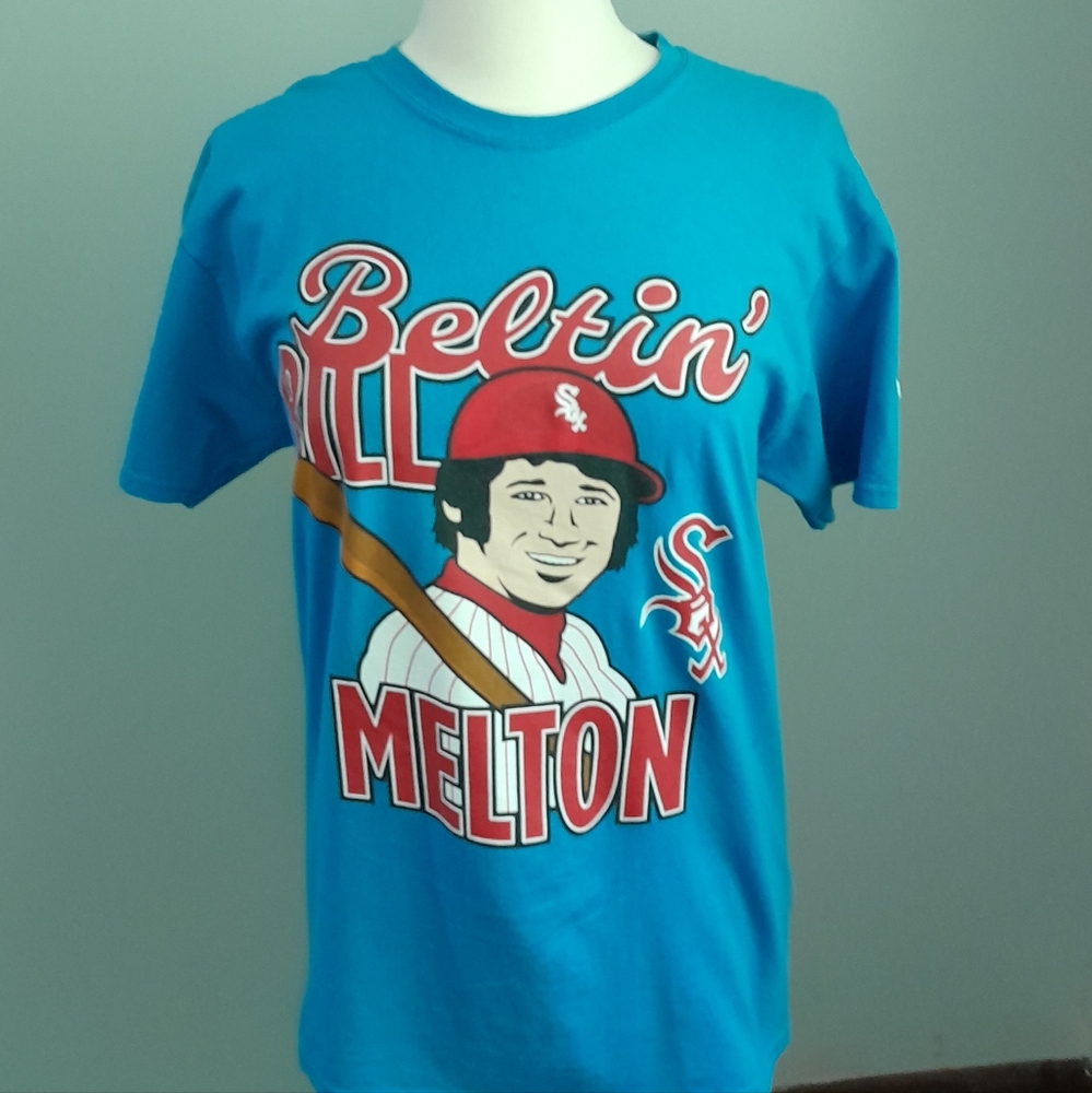 Chicago White Sox Beltin’ Bill Melton Village of Bedford Park IL T-Shirt.